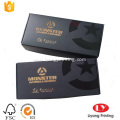 Black Printed Corruagerd Paper Box With Polishing